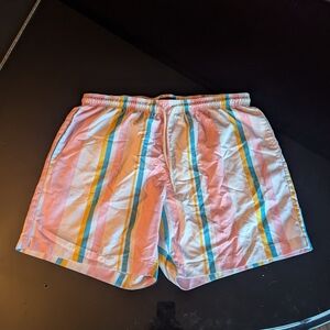 WXYZ Striped Multicolor Men's Shorts